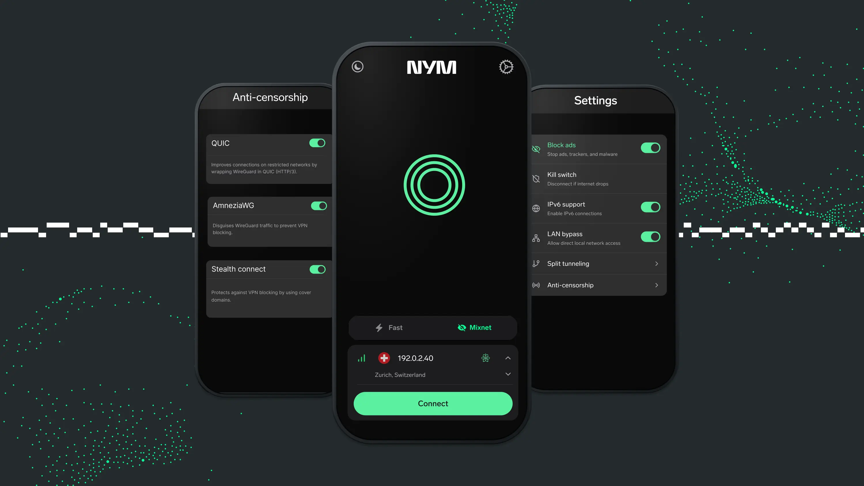 NYM screenshot