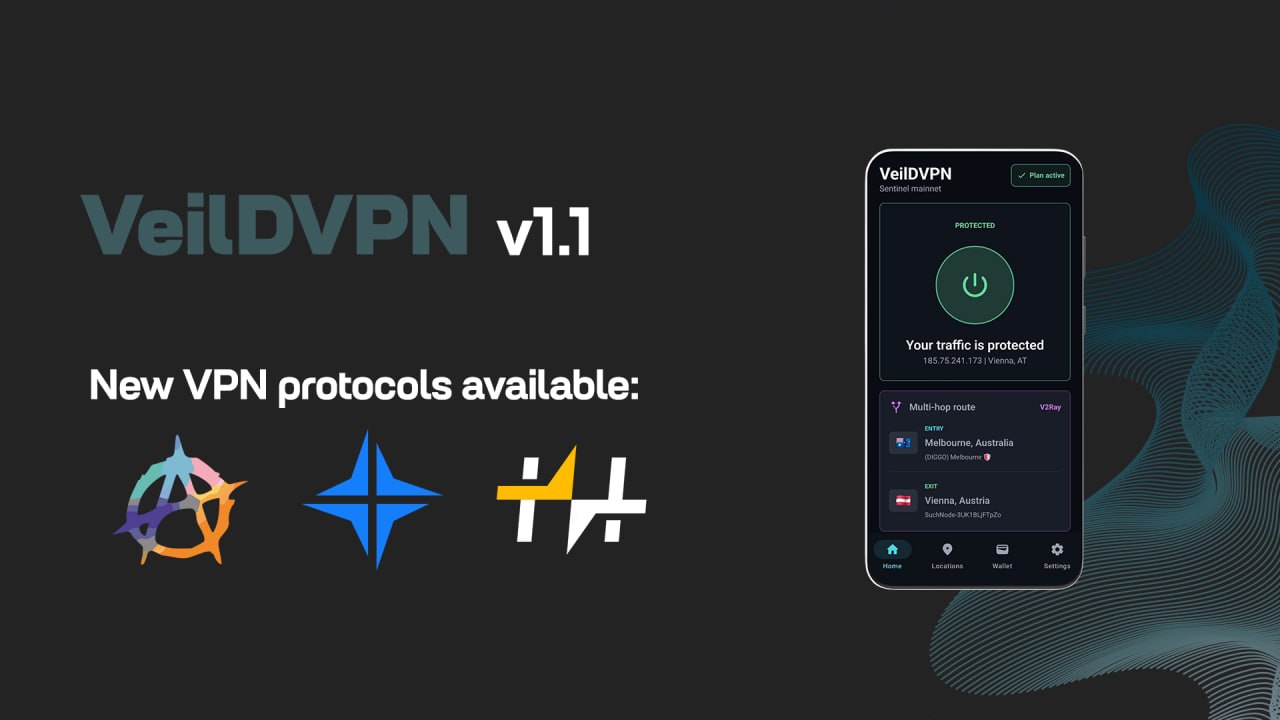 VeilDVPN screenshot